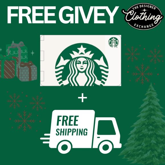 FREE GIVEY >>> Starbucks Gift Card ☕& Free Shipping 📦 - Picture 1 of 1